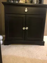 NAIERDI Base de oro en forma de diamante de cristal de diseño de perillas de vidrio armario tiradores pomos de cajones manijas del Gabinete de cocina manija de los muebles