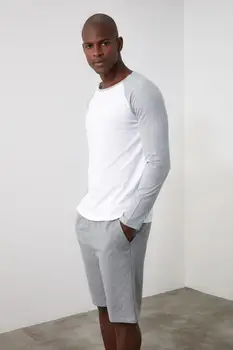 

Trendyol Raglan Sleeve Knitted Pajama set THMAW21PT0435
