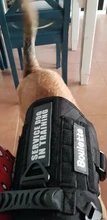 Conjunto de arnés y correa para perro táctico, chaleco para perro grande con hebilla de Metal, Pastor Alemán, arnés duradero para mascotas para entrenamiento de perros pequeños y grandes