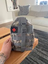 Bolsa de supervivencia al aire libre, caja médica de gran tamaño, bolsa de SOS/paquete, bolsa táctica de primeros auxilios, Kit médico, Molle EMT de emergencia