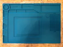 Alfombrilla de Trabajo de Reparacion de Telefonos Moviles Aislamiento Térmico de Protección Anticalor para Estación de Soldadura BGA