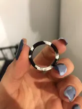 Retro nuevo Chic Corea transparente estética anillo colorido minimalista acrílico resina anillo para las mujeres joyería regalos de fiesta