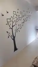 Photo-Tree Mural Wall-Stickers Home-Decor Wall-Decals/adhesive Family Black PVC Art DIY