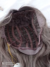 HENRY-Suarez largo ondulado marrón Rubio Ombre peluca Natural Sintético pelucas para mujeres medio fiesta Cosplay Peluca de pelo resistente al calor