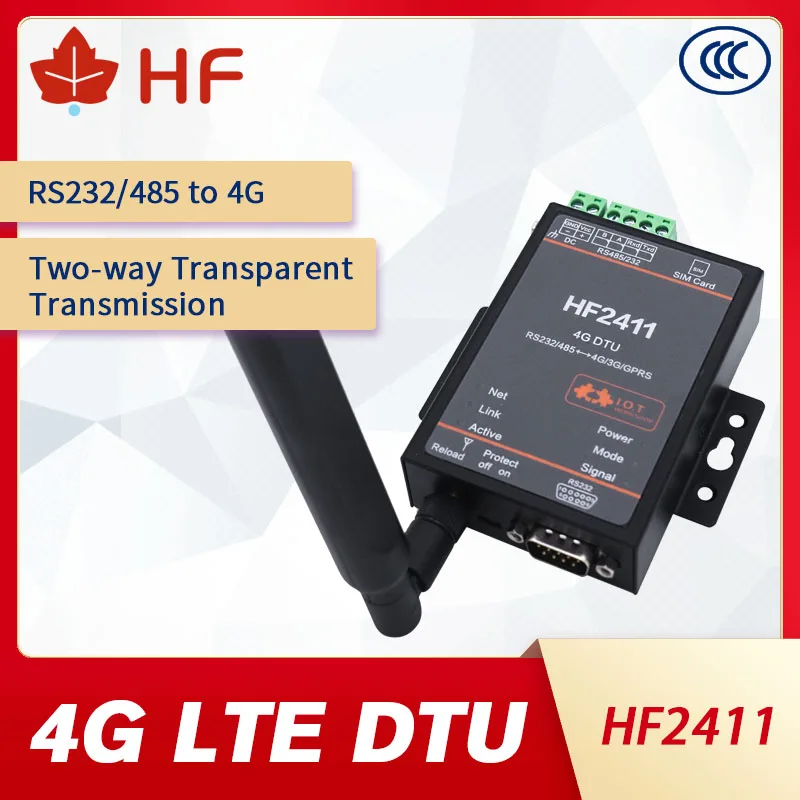 Бесплатная доставка HF2411 4G DTU модуль двунаправленная Прозрачная передача