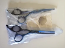 Tijeras profesionales para peluquería, juego de corte de pelo, acero japonés, 440C, 5,5, 6,0, 888