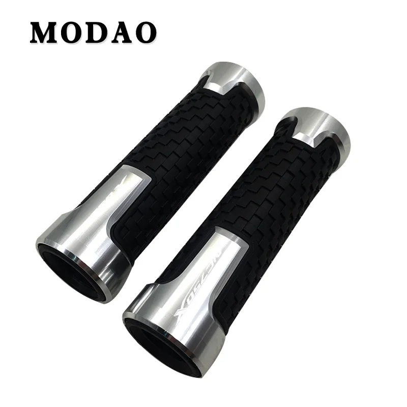 Titanium Для HONDA NC750X NC 750X NC750 X NC750S аксессуары для мотоциклов 7/" 22 мм CNC алюминиевая гелевая резиновая обмотка руля - Цвет: Titanium