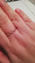 DoreenBeads-Anillo de boda con diamantes de imitación para mujer y hombre, joyería de boda, 1 pieza, nueva moda, venta al por mayor