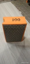 Almohadilla de pulido a mano de diamante, limpiador de manos de pulido de piedra de 90x55mm, cabezales para pulir y afilar azulejos de cerámica, almohadillas abrasivas de diamante