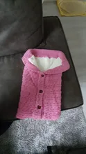 Blanket Brushed Stroller Sleeping-Bag Outdoor-Button Knitted Baby Winter Autumn And Wool