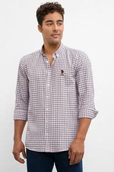 U.S. POLO ASSN. Мужской тканый гомлек
