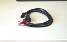 Female Jack Cord-Connector Cable Android-Interface Power Micro-Usb-2.0 2-Pin 5pcs 30CM