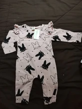 Conjunto de trajes de baño para recién nacidos, mono de 2 uds para niña pequeña con diseño de conejo de dibujos animados, pelele de manga larga de algodón y diadema, ropa infantil