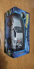 Car Welly Alloy-Model Metal-Toy Gift-Collection Back-To-The-Future-Time-Machine Delorean