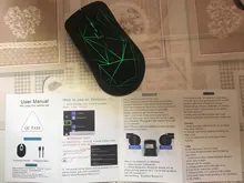 Ratón mágico inalámbrico de 2,4g para juegos, Mouse inalámbrico con Bluetooth, modo Dual, retroiluminado, 1600dpi, para Pc y portátil