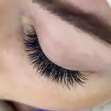 False-Lashes HBZGTLAD Curl 8-15mm Blue Yellow C/D Brand-New