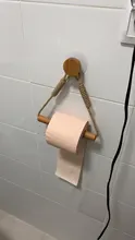 Rack-Holders Paper-Accessory Hanging-Rope Bathroom-Decor Toilet Wall-Mounted Kitchen-Roll
