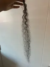 Curly Human Hair Microlinks-Extensions Afro Kinky Brazilian Natural Women I-Tip 3C 3B