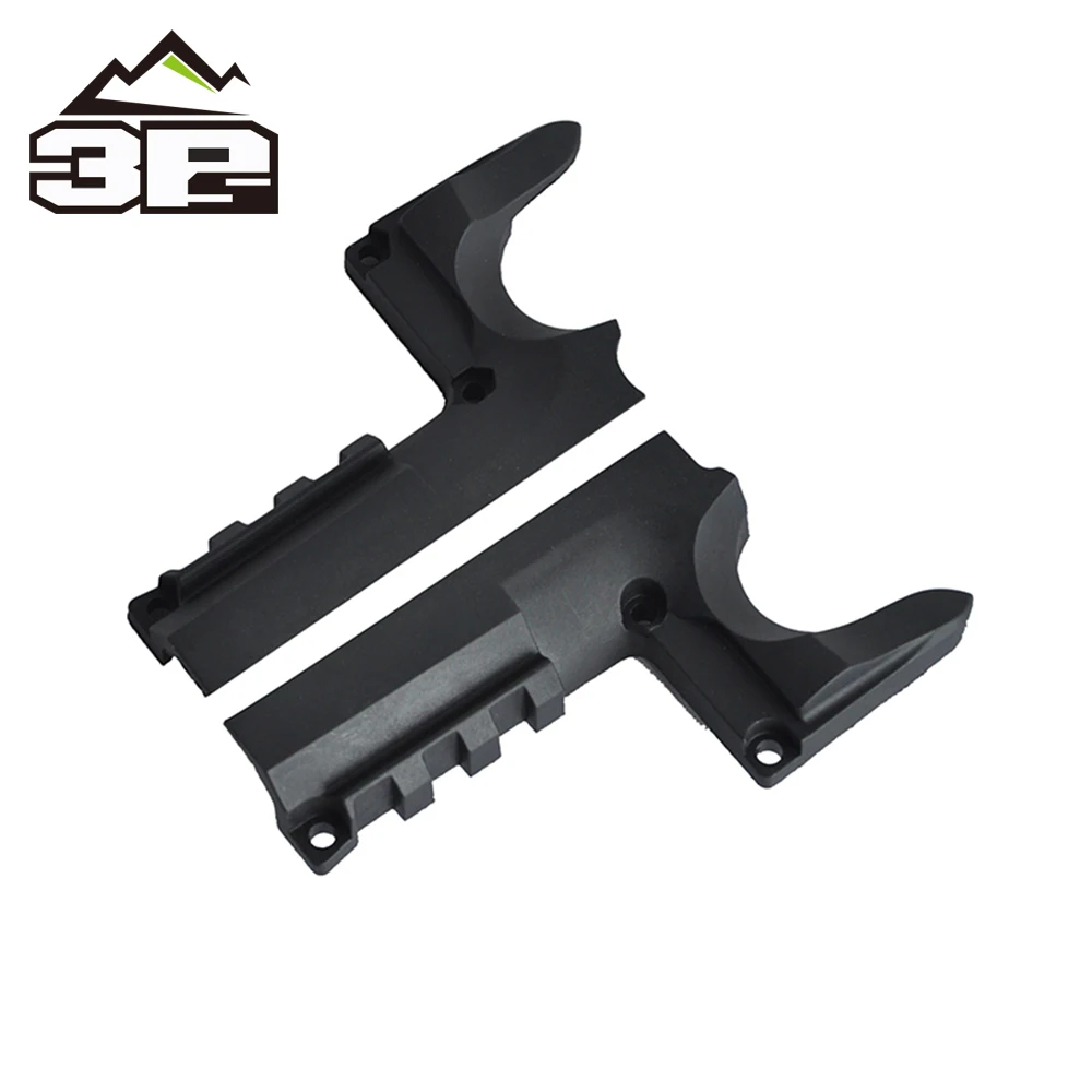 Тактическая HI-Крепежная насадка MP06001 страйкбол рейка в стандартный 20 мм адаптер крепления для лазера Softair охотничий аксессуар WPA0203