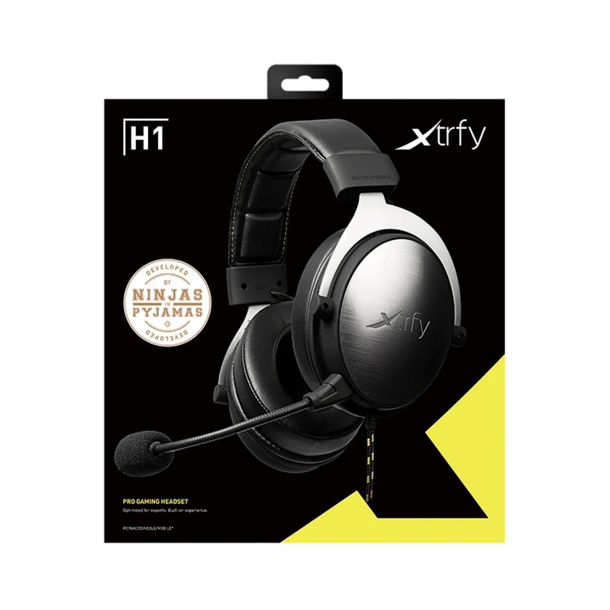 Gaming Headset xtrfy H1 (xg-h1) over the ear earphones with microphone 3  5mm Hi-Fi 7 1 surround sound gaming headphone for PC PS4 ps5 computer  headphones mic for PC for gamers - AliExpress