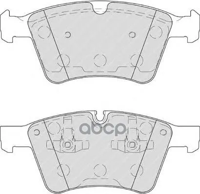 Колодки Тормозные Mercedes Gl X164 4.2-5.0/Ml W164 5.0/R W241 5.0 Передние Ferodo Fdb4189 Ferodo арт. FDB4189