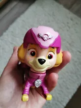 Coche de la Patrulla Canina para niños, modelo de figura de acción Marshall, Chase, Ryder