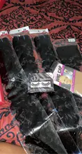 Onda de agua extensiones de cabello humano con cierre Lemoda brasileño de la onda del pelo paquetes con cierre Frontal Remy extensiones de cabello 5 unids/lote