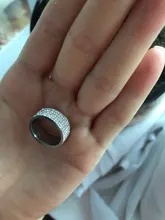 Anillo de acero de estilo Retro Vintage para mujer, joyería de 5 fila de cristales transparentes, anillos de boda de compromiso de acero inoxidable a la moda, gran oferta