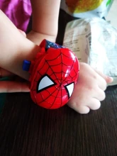 Reloj de dibujos animados de Disney para niños, 17 estilos, proyección 3D, superhéroes de dibujos animados, Spider-man, Iron Man, relojes digitales, juguete para niños