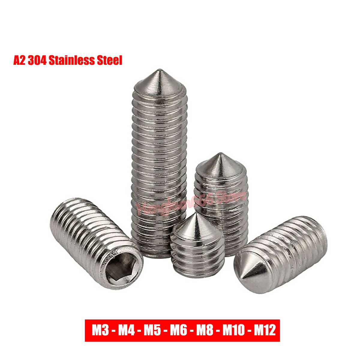 Firstclass design and quality Our Featured Products A4 Stainless Cone Point Grub Screws Hex