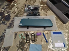 E-ACE 10 Inch Touch Car Dvr Streaming Media Mirror Dash Cam FHD 1080P Video Recorder