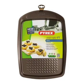 

Baking tray Pyrex Asimetria Galvanised Steel (33 x 25 cm)