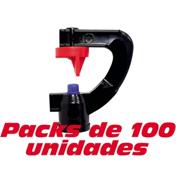 

Microaspersor 180 °. 100 units | Manufactured with weather resistant plastics, sun and a products chemistry.