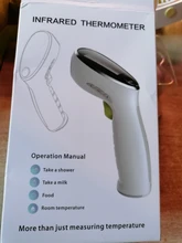 BOXYM-termómetro infrarrojo Digital portátil, láser sin contacto, temperatura corporal, para bebés y adultos