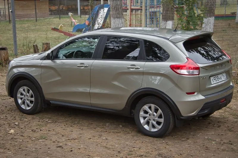 Спойлер с ножками верхний (под покраску) ArtForm для LADA XRAY |