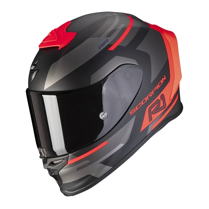 SCORPION R1 Negro Rojo Casco Integral|Cascos| AliExpress