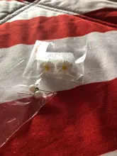 Pendientes de tuerca con diseño de margaritas para mujer, joyería elegante con diseño de margaritas, estilo Simple