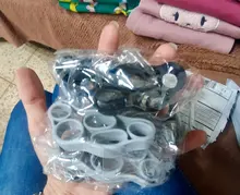 Pinza de dedo portátil para entrenamiento de fuerza banda de resistencia de silicona, agarre de mano, muñeca, Yoga, estirador de dedos, ejercicio, 3/6 Uds.