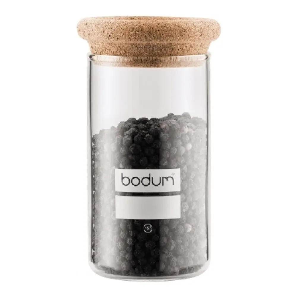 Банка для хранения Bodum Yohki из термостекла 0.25 л цвет пробковый 8525 109 2|Бутылки и