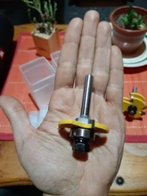 Conjunto de brocas para enrutador, mango de alta calidad, herramienta de corte de madera de 3/4 pulgadas, 8 mm, RCT, 2 uds.