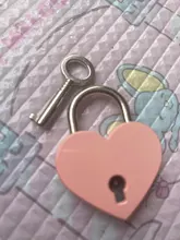 Padlocks Suitcase Diary-Book Wedding-Jewelry Travel Heart-Shape Antique-Style Vintage