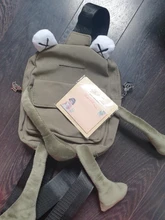 Personalidad niña pequeña bolsa marea de dibujos animados lindo de la rana bolsa de mensajero bolso Unisex bolso de hombro tipo bandolera mujeres bolso