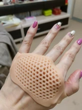 Plantillas para antepié de panal de silicona para zapatos, plantillas de Gel transpirables para el cuidado de la salud, plantilla de masaje para zapatos