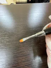 Espátula acrílica para uñas, herramienta de manicura, extensión de Gel UV, pincel para pintar Flores, 1 unidad