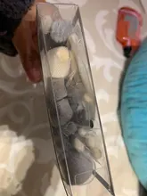 Conjunto de negras brochas maquillaje BEILI, brochas profesionales de pelo Natural de cabra, brochas para base de maquillaje en polvo, brochas para mezclar ojos y maquillaje