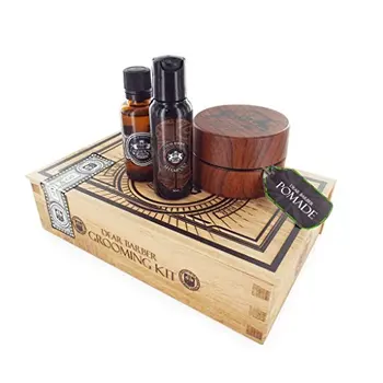 

Dear Barber Men's Style & Go Collection Pomade Gift Set, Pomade 100ml, shampoo 50ml & Mens Fragrance 30ml