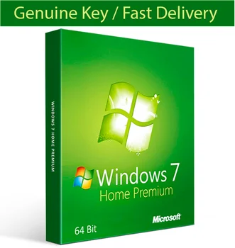 Microsoft Windows 7 Home Premium llave auténtica, de por vida, entrega rápida, compatible con todos los idiomas