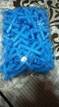 Quail-Feeders Chicken Plastic Rabbit Bird Waterer Blue 50pcs 8-Mm Tee-Pipe Fitting