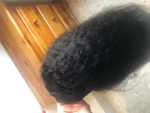 Peluca con diadema cabello humano brasileño recto rizado pelucas de cabello humano para las mujeres negras sin costuras completa máquina peluca diadema