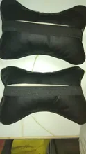 Almohada de cuello para coche, reposacabezas de cuero genuino, diseño de protección de seguridad, soporte de descanso, color negro, accesorios de seguridad para automóviles, Uds.